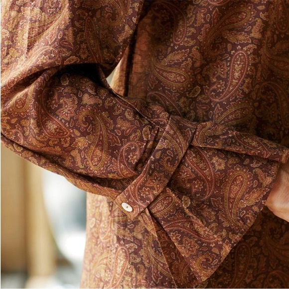 NWT Soft Surroundings Knightsbridge Blouse Size XS - Picture 2 of 11